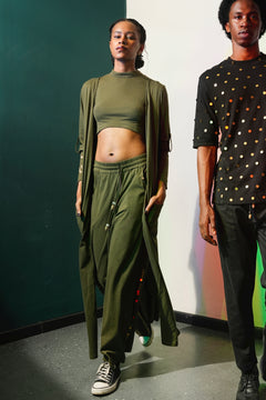 EWASO LONG OPEN CARDIGAN