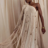 One Shoulder Rope Dress
