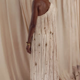 One Shoulder Rope Dress