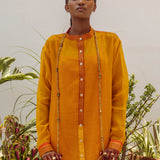 Nehru Shirt Dress