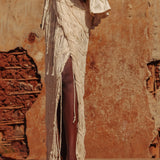 CROCHET FRINGE WRAP SKIRT