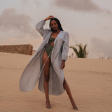 LOUISE CAPE DRESS