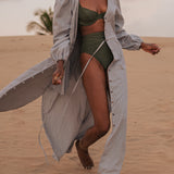 LOUISE CAPE DRESS