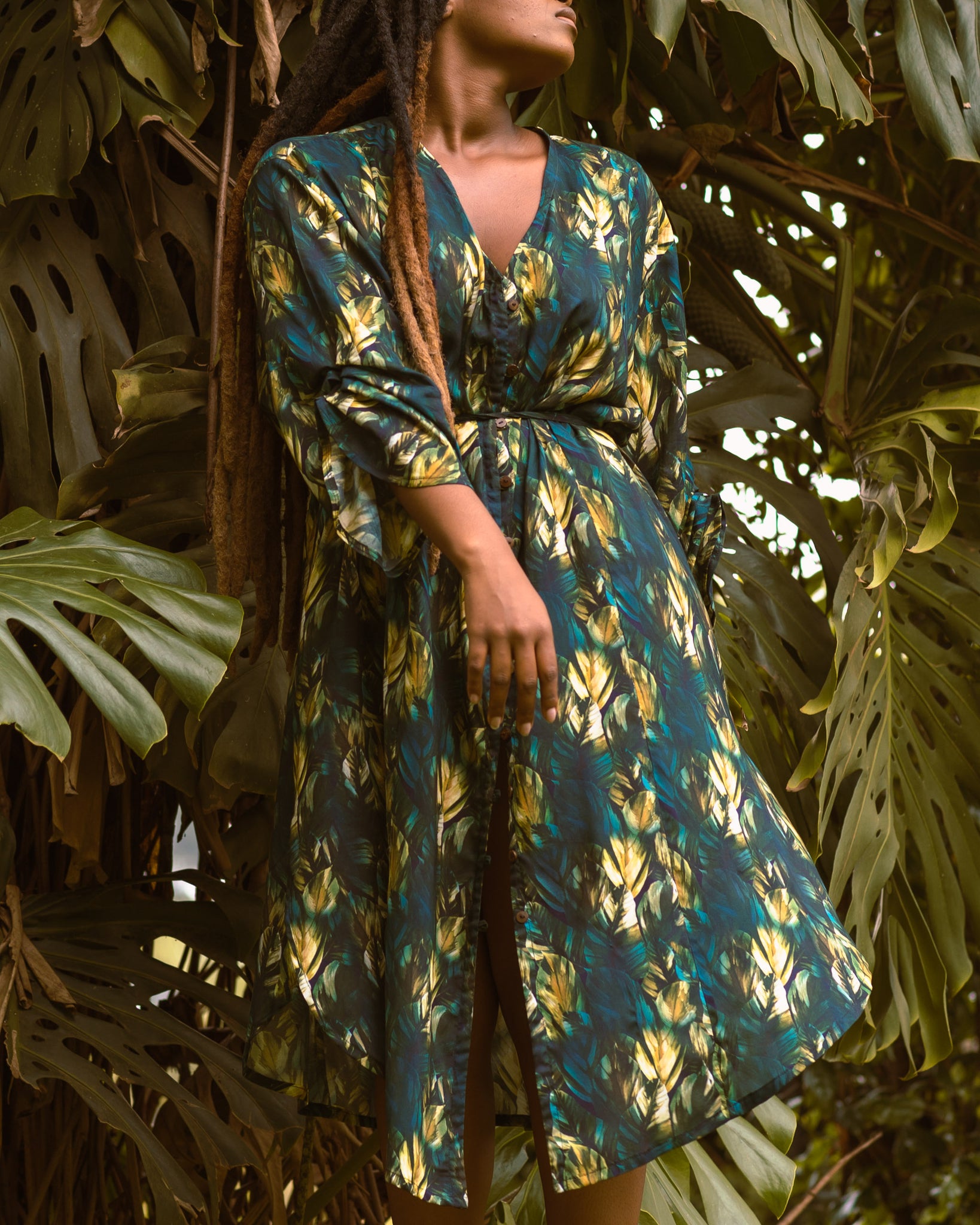 Mahaba Dress + Kimono