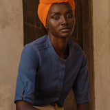 Round Neck Cut Out Blouse